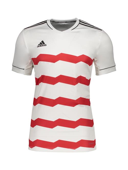 ADIDAS SPORTSWEAR Funktionsskjorte  rød / sort / hvid