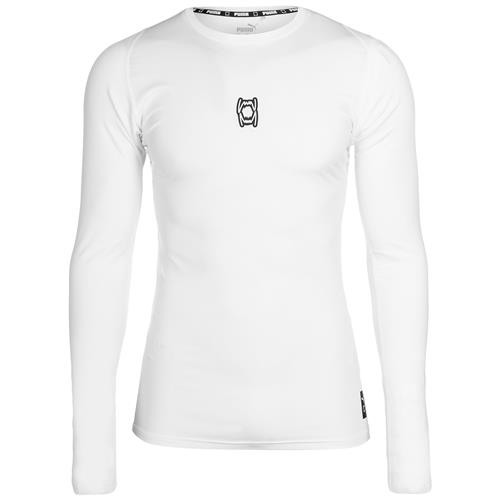 PUMA Funktionsskjorte 'Hoops Team'  sort / hvid