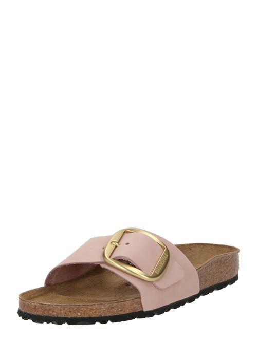 BIRKENSTOCK Pantoletter 'Madrid Lenb'  guld / lyserød
