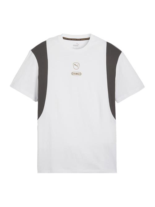 PUMA Funktionsskjorte  sennep / sort / hvid