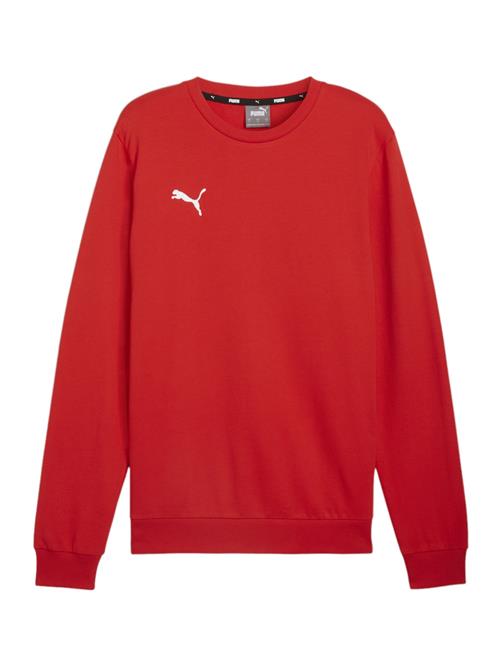 PUMA Sportsweatshirt 'TeamGoal'  rød / hvid
