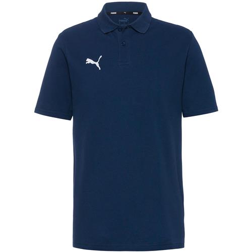 PUMA Funktionsskjorte 'TeamGoal'  mørkeblå / hvid