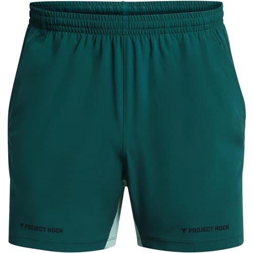 UNDER ARMOUR Sportsbukser 'Projekt Rock'  jade / mørkegrøn
