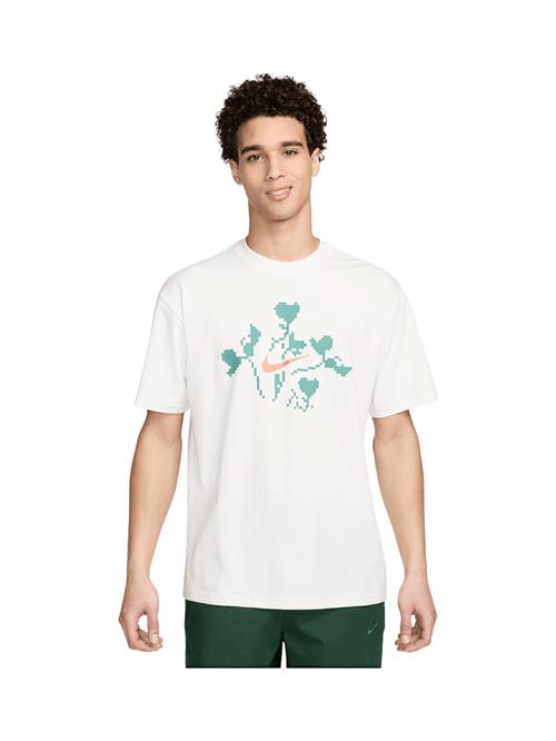 NIKE Funktionsskjorte  grøn / orange / hvid