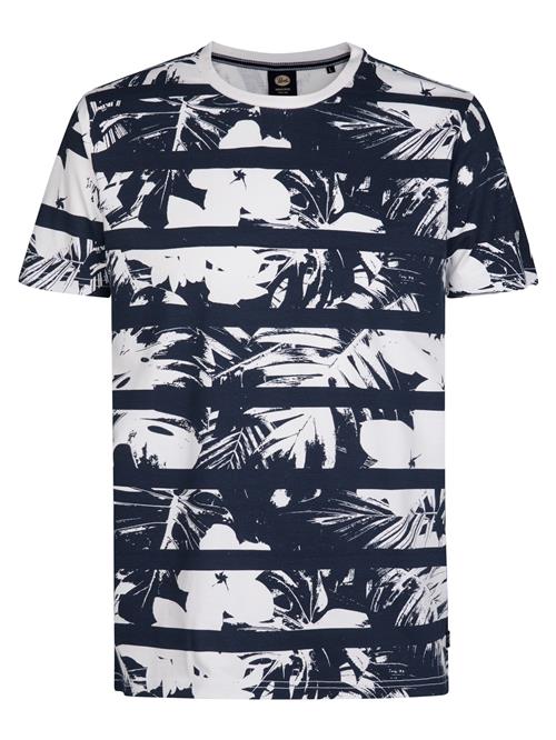 Petrol Industries Bluser & t-shirts 'Harbor'  sort / hvid