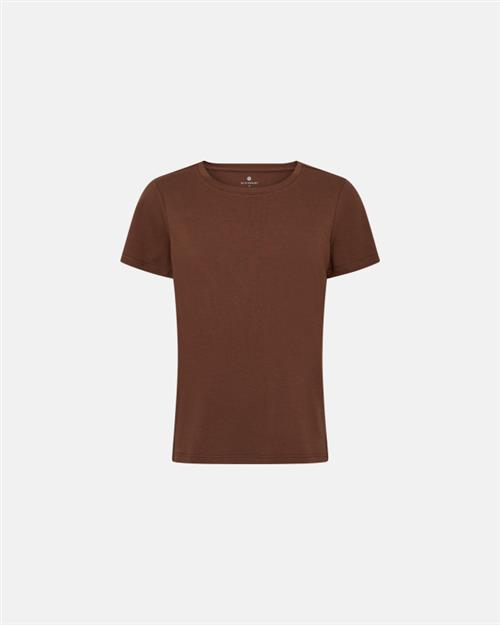 T-shirt |  Bambusviskose | Brun