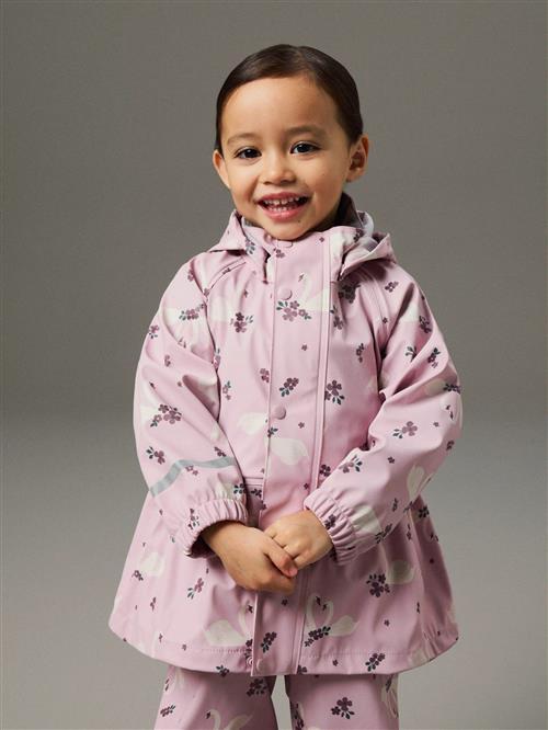 NAME IT Nmfdry10 Rain Set Aop Fo - Keepsake Lilac Swan