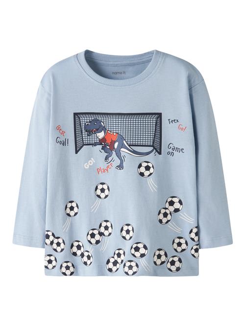 NAME IT Bluse Vilasse Blue Fog