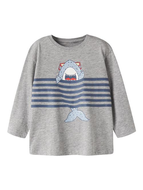 NAME IT Bluse Vilasse Grey Melange Shark