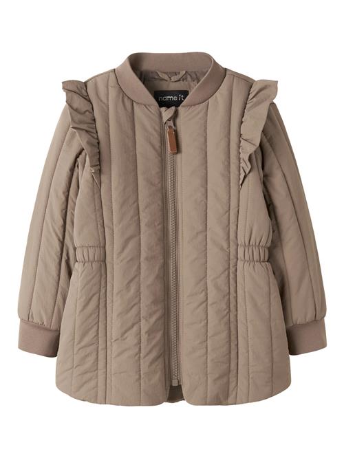 NAME IT Quiltet Jakke Melody Fossil