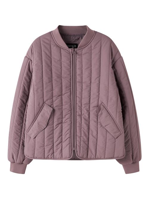NAME IT Quiltet Jakke Melody Grape Shake
