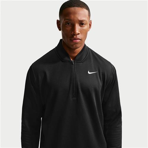 Nike Velocity Therma-FIT-golfoverdel med 1/2-lynlås til mænd - sort
