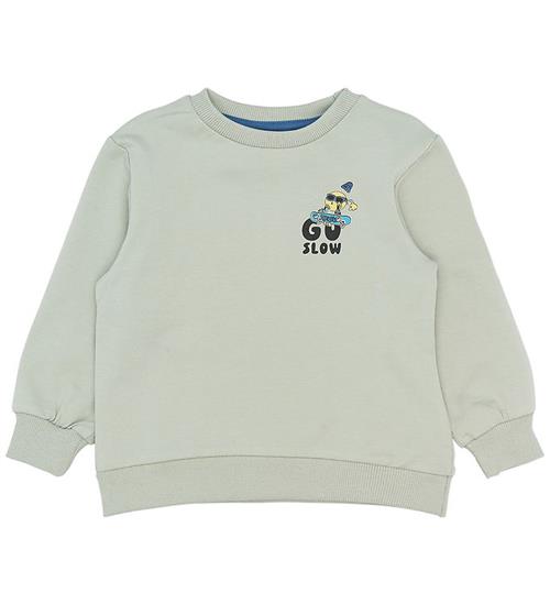 The New Siblings Sweatshirt - TnstStan - Aqua Gray m. Print