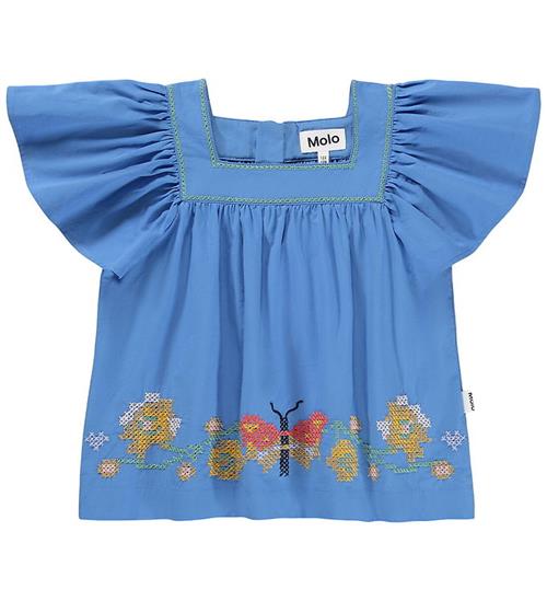 Molo Top - Rosalyn - Blue Flower