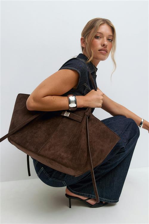 Gina Tricot - Long strap pu bag - Skuldertasker - Brun - ONESIZE - Dame