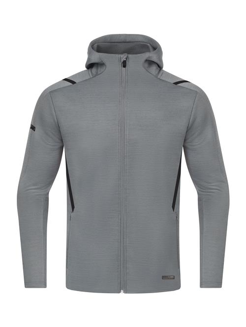 JAKO Sportsjakke 'Challenge'  grå / sort