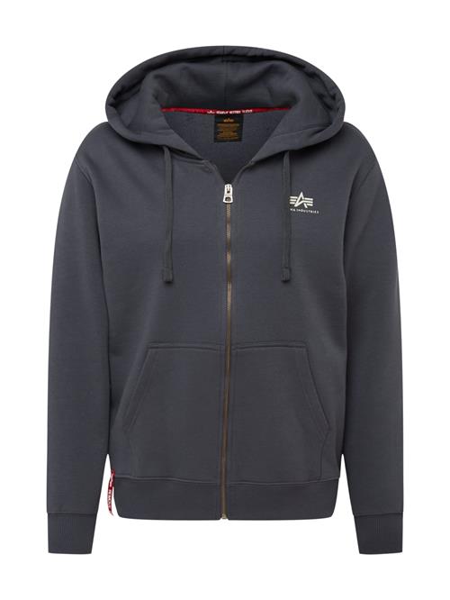 ALPHA INDUSTRIES Sweatjakke  mørkegrå