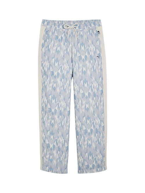 PUMA Sportsbukser 'Nostalgia T7'  lyseblå / hvid