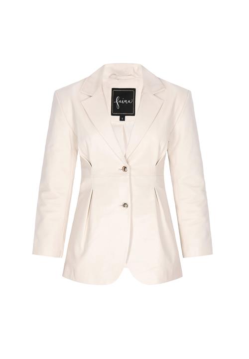 faina Overgangsjakke  hvid