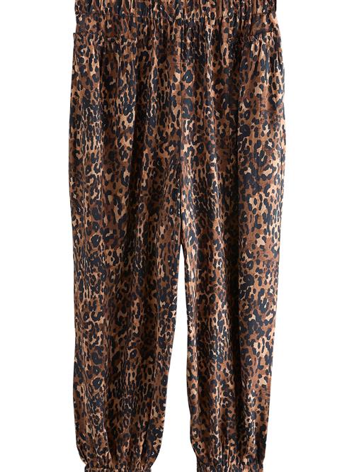 Next Bukser 'Hareem'  beige / brun / sort