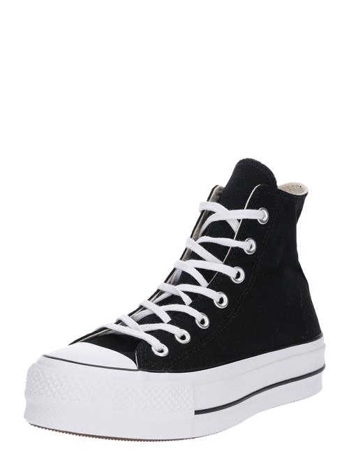 CONVERSE Sneaker high 'Chuck Taylor All Star Lift'  sort / hvid