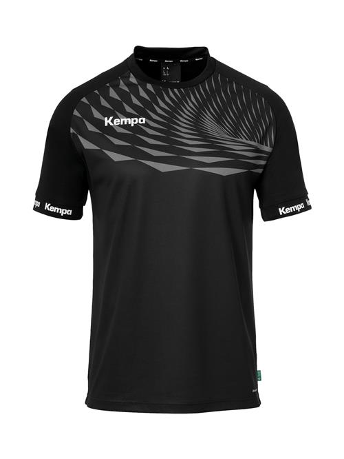 KEMPA Funktionsskjorte  grå-meleret / sort / hvid