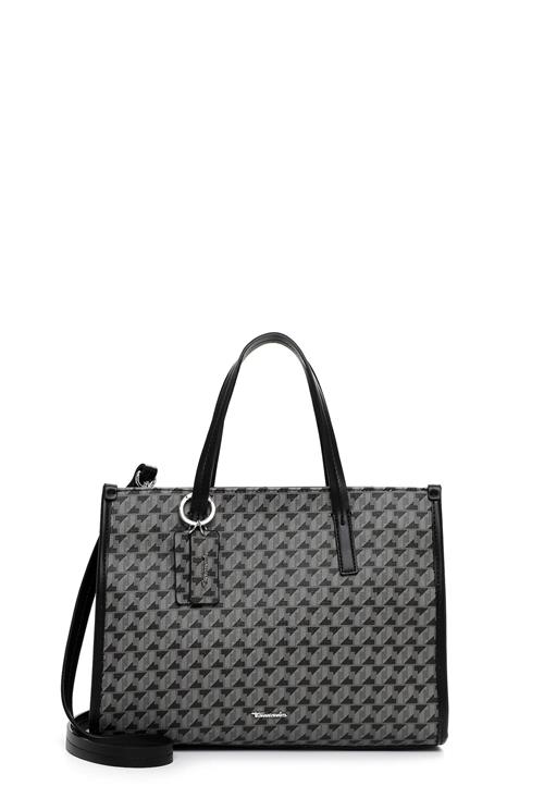 Tamaris Håndtaske 'Francesca'  grå / sort