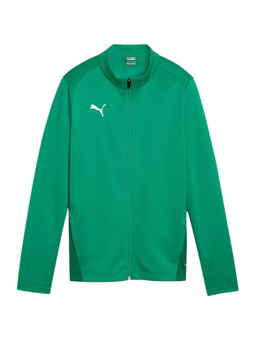 PUMA Træningsjakke 'TeamGoal'  jade / hvid