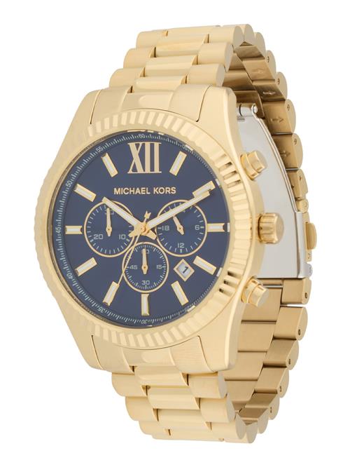 Michael Kors Analogt ur 'LEXINGTON'  marin / guld