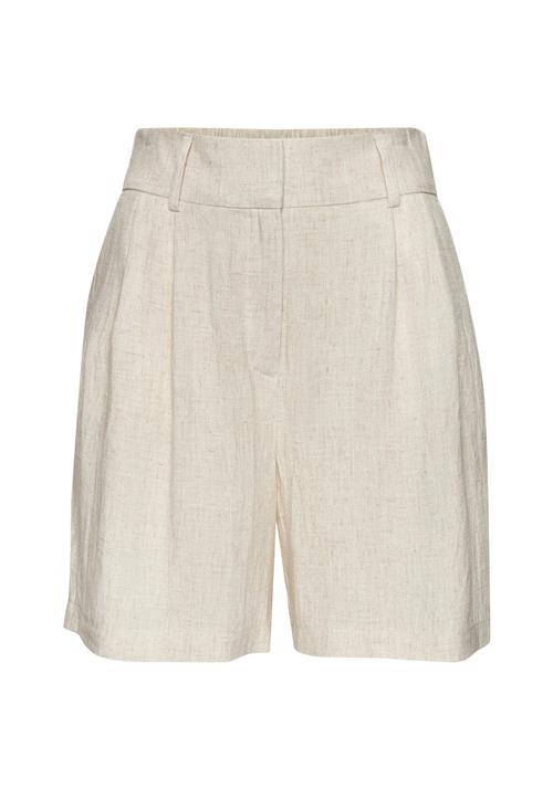 LASCANA Bukser med lægfolder  sand