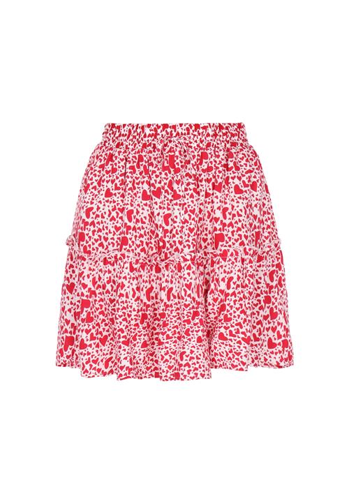 myMo ROCKS Nederdel  rød / hvid