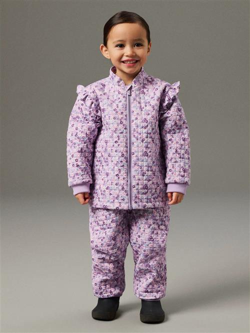 NAME IT Quilted Sæt Moon Violet Tulle