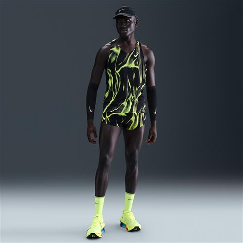 Nike AeroSwift Dri-FIT ADV-løbeshorts (5 cm) til mænd - gul