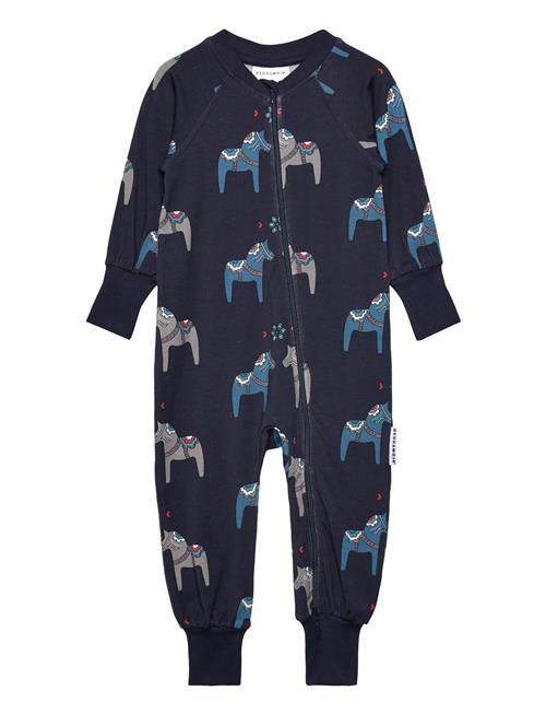 Geggamoja | Bamboo Two Way Zip Pyjamas | 98/104