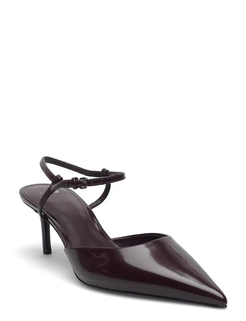 Mango | Kitten-Heeled Shoes With Ankle Strap | 41