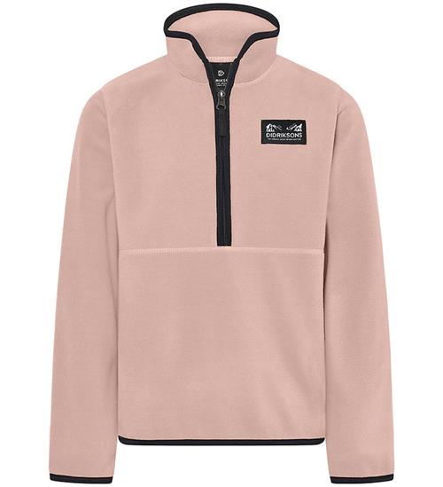 Didriksons Fleecetrøje - Rubi - Vintage Pink