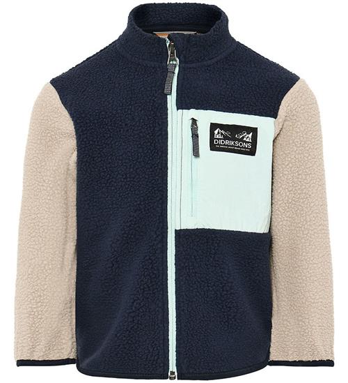 Didriksons Fleecejakke - Anten - Ocean Mint