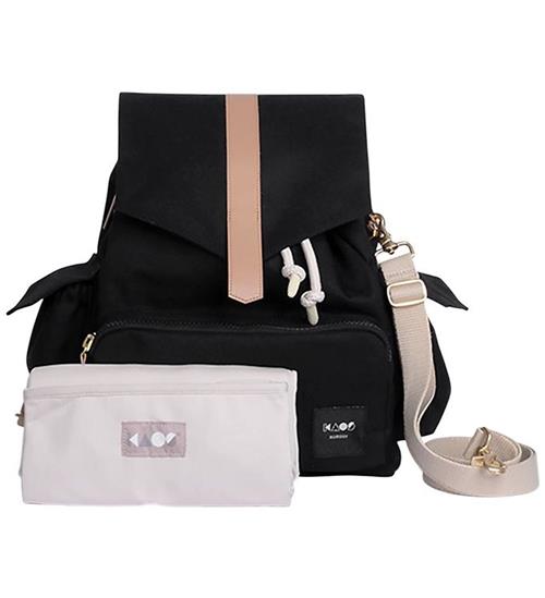 KAOS Pusletaske - Ransel - Sort/Natural