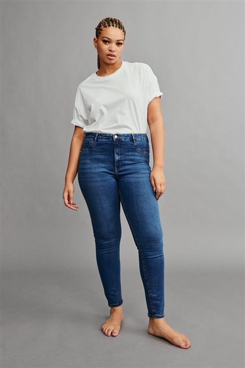 Gina Tricot - high waist jeans - Highwaist jeans - Lilla - S - Dame