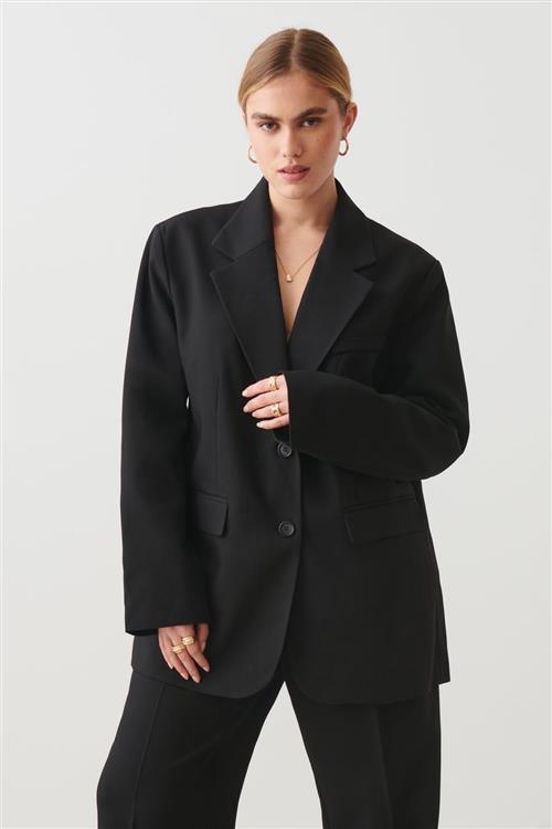 Gina Tricot - Oversized blazer - Blazere - Sort - XL - Dame