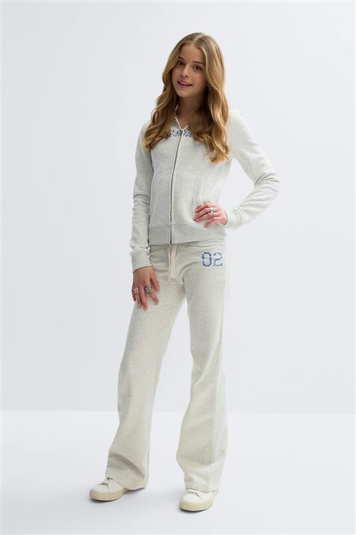 Gina Tricot - Y low flare sweatpants - underdele - Grå - 170 - Pige