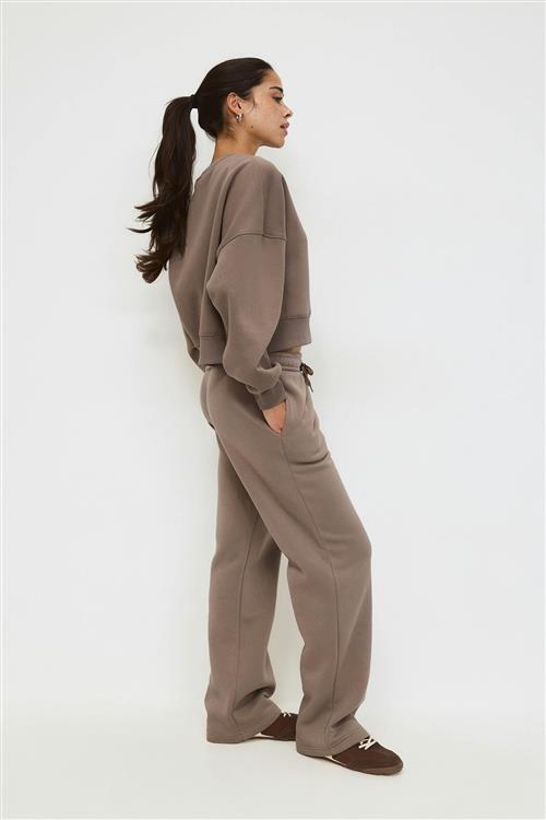 Gina Tricot - Iconic sweatpants - Joggingbukser - Beige - M - Dame