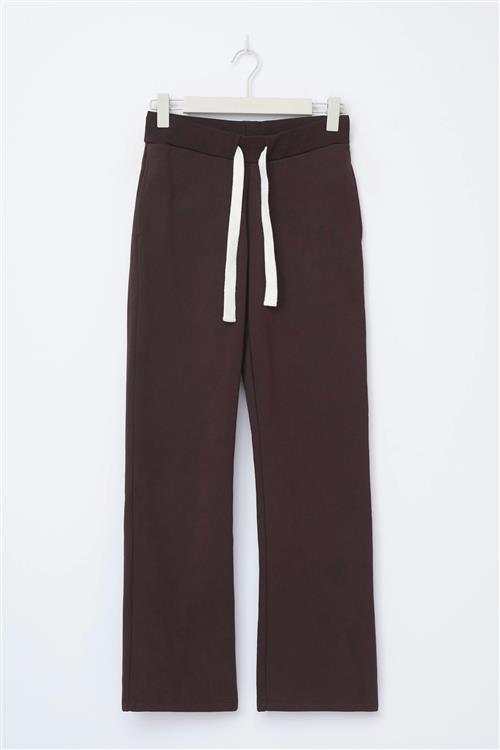 Gina Tricot - 14+ low waist sweatpants tall - bukser - Rød - L - Dame
