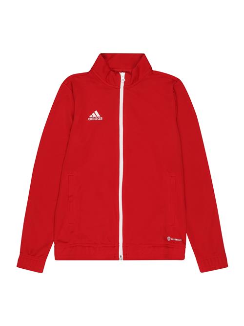 ADIDAS PERFORMANCE Sportsjakke 'Entrada 22'  knaldrød / hvid