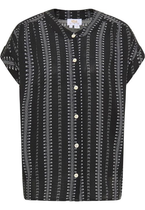 usha FESTIVAL Bluse  sort / hvid