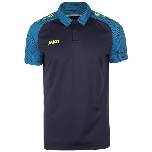 JAKO Funktionsskjorte  blå / natblå / gul