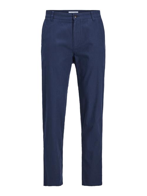 JACK & JONES Lærredsbukser 'JPSTAce JJSummer'  navy