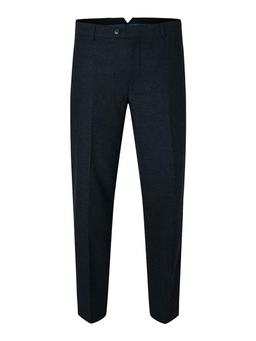 SELECTED Bukser med fals 'SLHReed'  marin