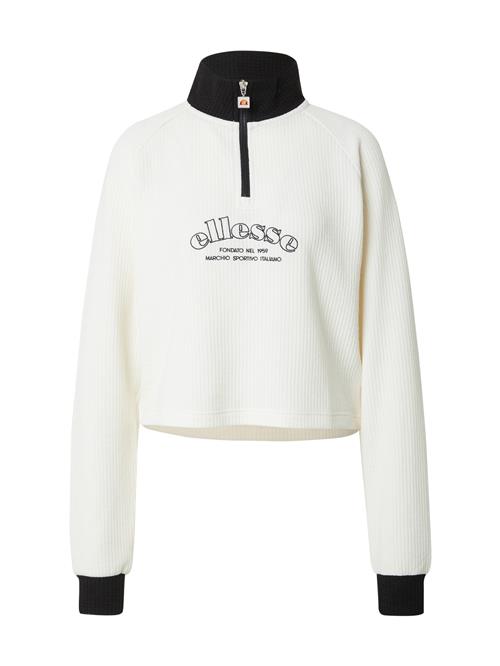 ELLESSE Sweatshirt 'MURREN'  sort / offwhite
