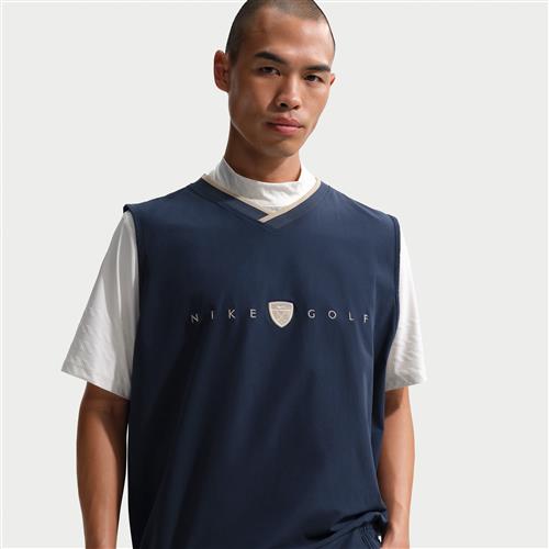 Oversized Nike Fairway Fresh Dri-FIT-golfvindvest til mænd - blå